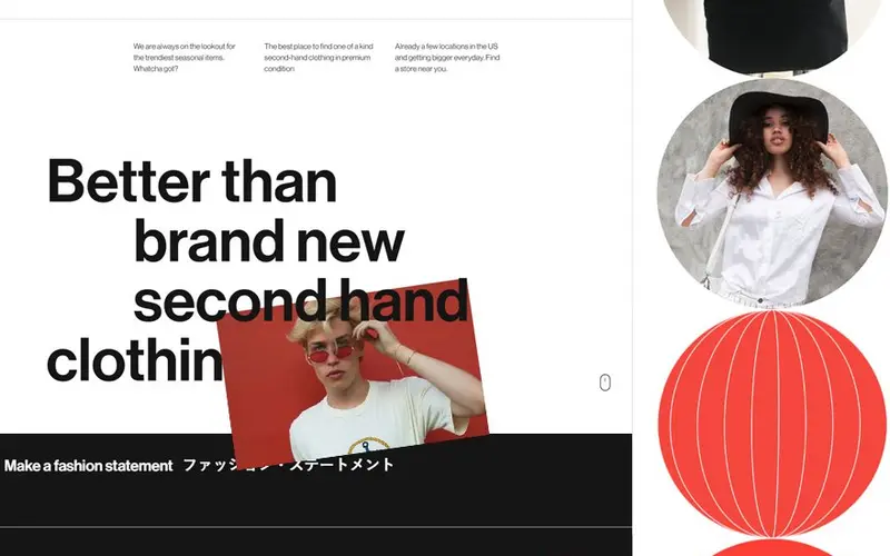 2nd STREET USA website preview