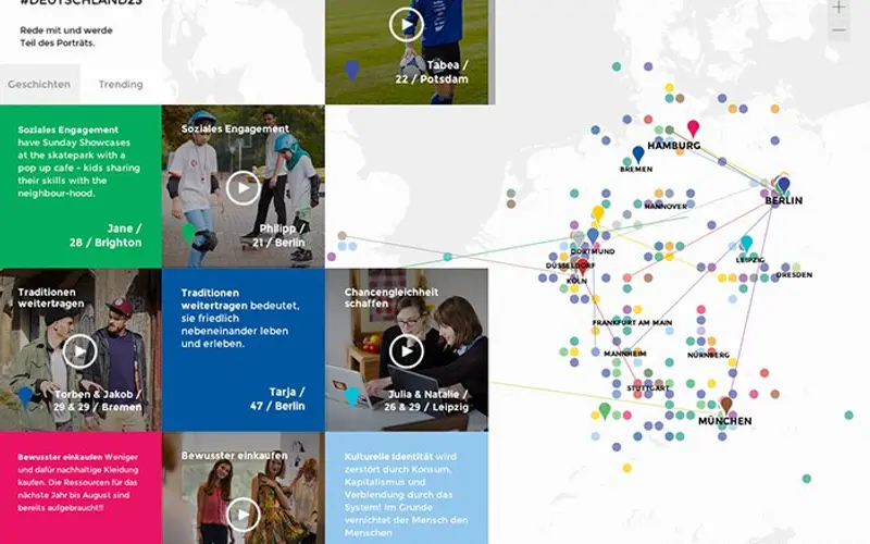 #DEUTSCHLAND25 website preview