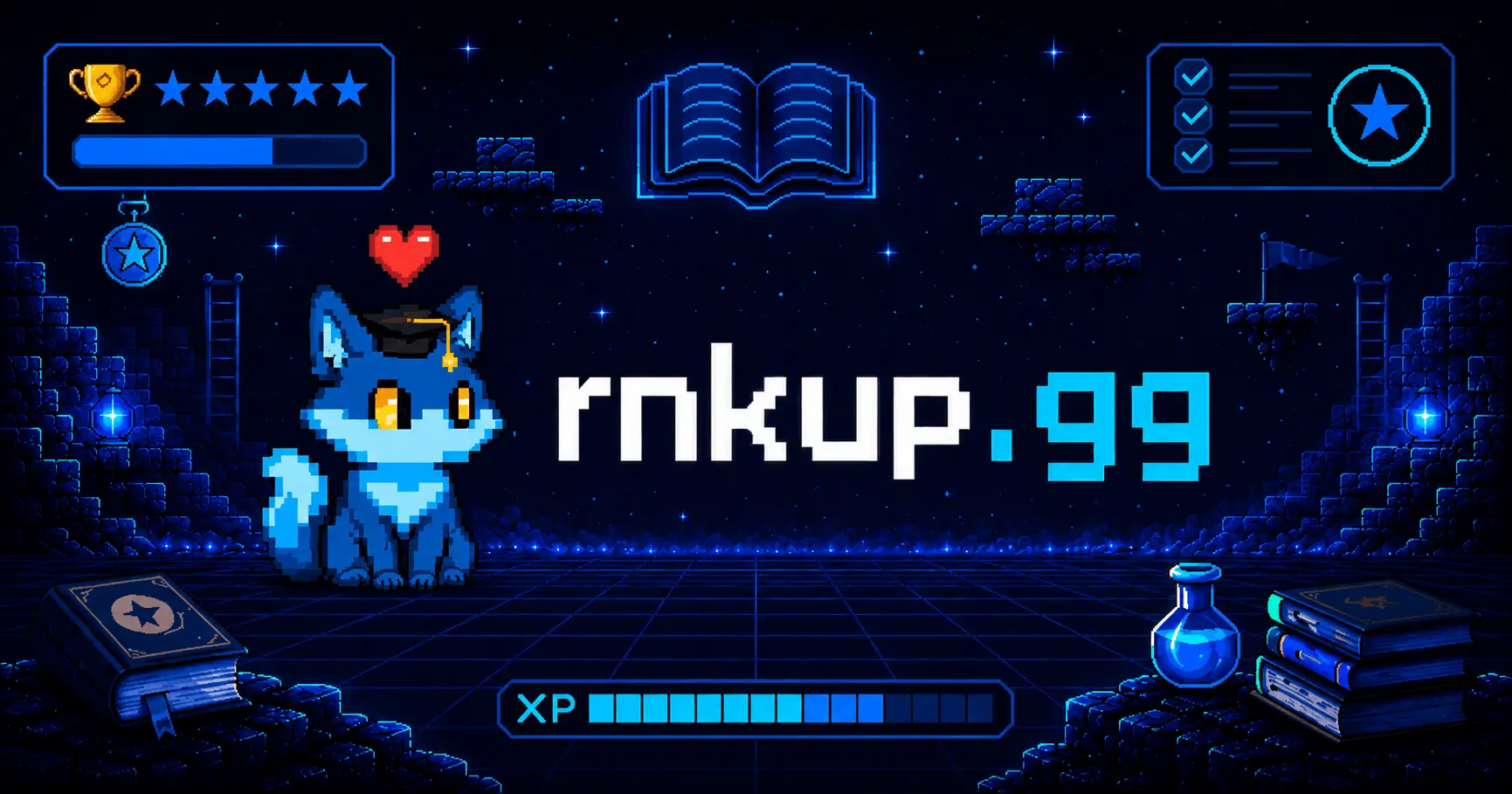 rnkup.gg gamified learning world